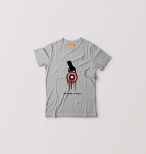 Load image into Gallery viewer, Captain America Superhero Kids T-Shirt for Boy/Girl-0-1 Year(20 Inches)-Grey-Ektarfa.online
