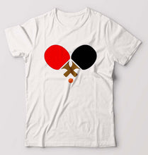 Load image into Gallery viewer, Table Tennie (TT) T-Shirt for Men-White-Ektarfa.online
