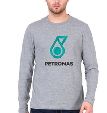Load image into Gallery viewer, Petronas Full Sleeves T-Shirt for Men-Grey Melange-Ektarfa.online
