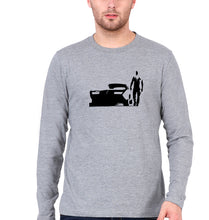 Load image into Gallery viewer, Fast &amp; Furious Full Sleeves T-Shirt for Men-Grey Melange-Ektarfa.online
