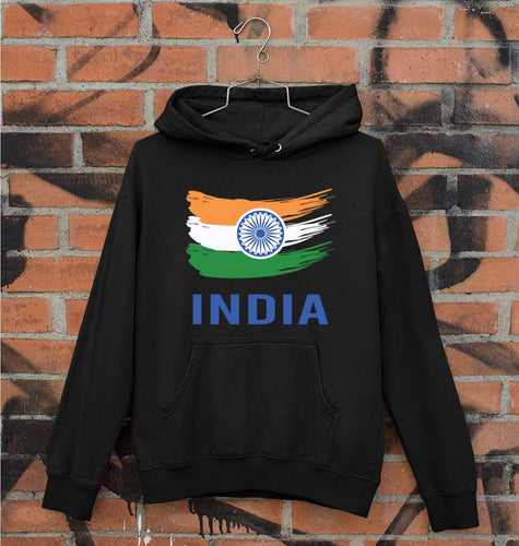 India Unisex Hoodie for Men/Women-Black-Ektarfa.online