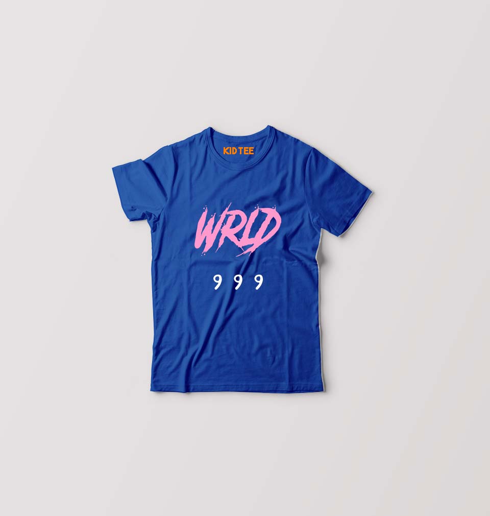 Juice WRLD 999 Kids T-Shirt for Boy/Girl-0-1 Year(20 Inches)-Royal Blue-Ektarfa.online