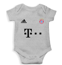 Load image into Gallery viewer, FC Bayern Munich 2021-22 Kids Romper For Baby Boy/Girl-0-5 Months(18 Inches)-Grey-Ektarfa.online
