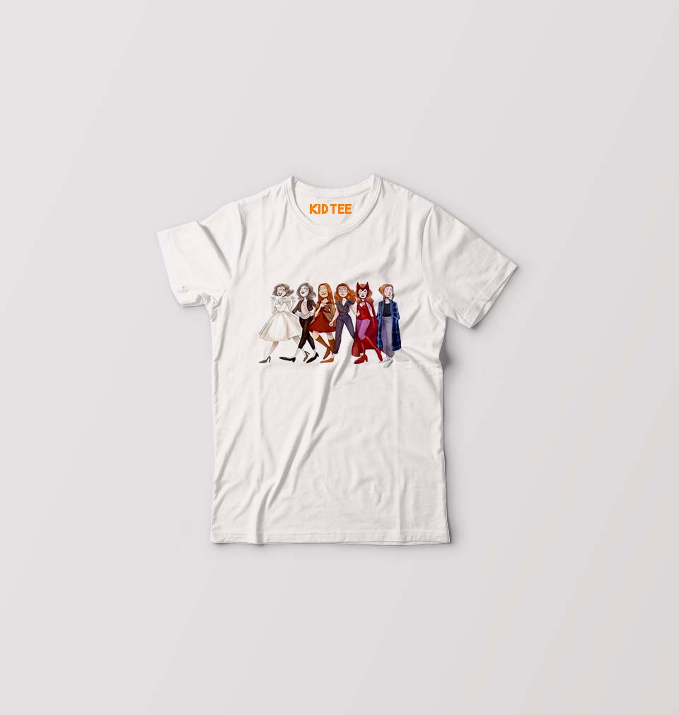 Wanda Kids T-Shirt for Boy/Girl-White-Ektarfa.online