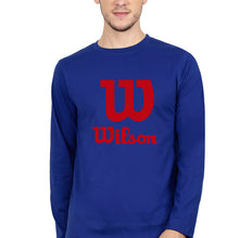 Load image into Gallery viewer, Wilson Full Sleeves T-Shirt for Men-royal blue-Ektarfa.online
