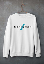 Load image into Gallery viewer, Myprotein Unisex Sweatshirt for Men/Women-White-Ektarfa.online
