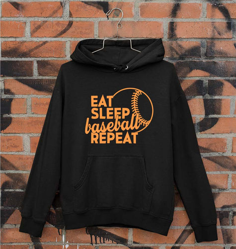 Baseball Unisex Hoodie for Men/Women-Black-Ektarfa.online
