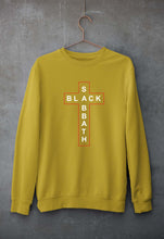 Load image into Gallery viewer, Black Sabbath Unisex Sweatshirt for Men/Women-S(40 Inches)-Mustard Yellow-Ektarfa.online
