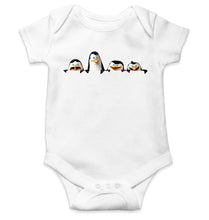 Load image into Gallery viewer, Penguins Looking Kids Romper For Baby Boy/Girl-0-5 Months(18 Inches)-White-Ektarfa.online
