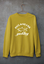 Load image into Gallery viewer, Paul &amp; Shark Unisex Sweatshirt for Men/Women-S(40 Inches)-Mustard Yellow-Ektarfa.online
