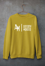 Load image into Gallery viewer, Antony Morato Unisex Sweatshirt for Men/Women-S(40 Inches)-Mustard Yellow-Ektarfa.online
