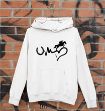 Load image into Gallery viewer, Horse Riding Unisex Hoodie for Men/Women-White-Ektarfa.online
