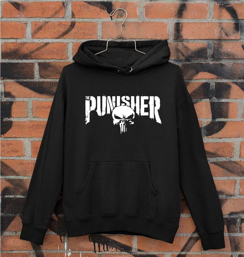 Punisher Unisex Hoodie for Men/Women-Black-Ektarfa.online