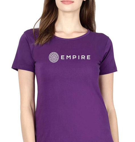 Empire T-Shirt for Women-Purple-Ektarfa.online