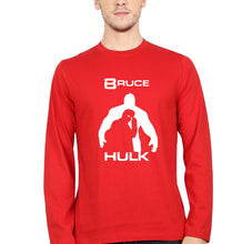 Load image into Gallery viewer, Hulk Superhero Full Sleeves T-Shirt for Men-Red-Ektarfa.online
