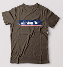 Load image into Gallery viewer, Winston T-Shirt for Men-Olive Green-Ektarfa.online
