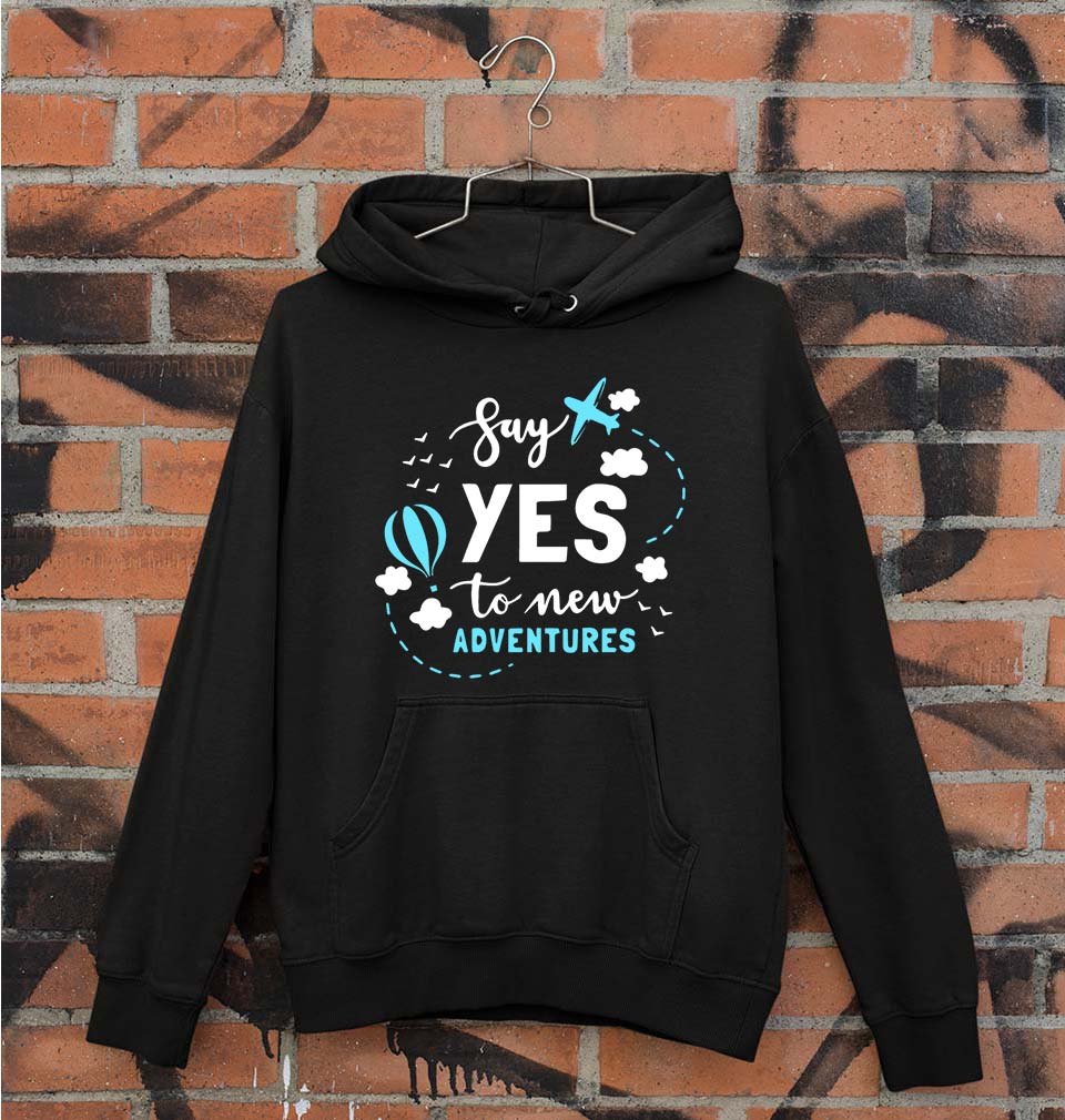 Travel Adventures Unisex Hoodie for Men/Women-Black-Ektarfa.online