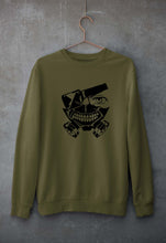 Load image into Gallery viewer, Tokyo Ghoul Unisex Sweatshirt for Men/Women-S(40 Inches)-Olive Green-Ektarfa.online
