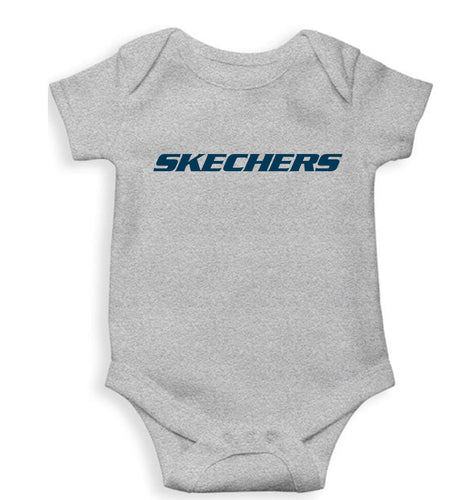 SKECHERS Kids Romper For Baby Boy/Girl-Grey-Ektarfa.online