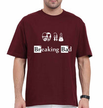 Load image into Gallery viewer, Breaking Bad Oversized T-Shirt for Men-Maroon-Ektarfa.online
