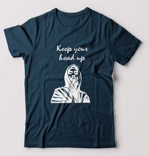 Load image into Gallery viewer, Tupac Shakur T-Shirt for Men-S(38 Inches)-Petrol Blue-Ektarfa.online
