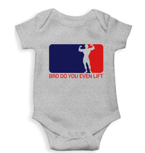 Load image into Gallery viewer, Gym Funny Kids Romper For Baby Boy/Girl-0-5 Months(18 Inches)-Grey-Ektarfa.online
