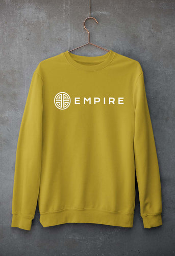 Empire Unisex Sweatshirt for Men/Women-Mustard Yellow-Ektarfa.online