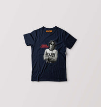 Load image into Gallery viewer, John Lennon Kids T-Shirt for Boy/Girl-Navy Blue-Ektarfa.online

