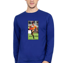 Load image into Gallery viewer, David Campese Full Sleeves T-Shirt for Men-S(38 Inches)-Royal Blue-Ektarfa.online
