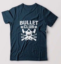 Load image into Gallery viewer, Bullet Club T-Shirt for Men-S(38 Inches)-Petrol Blue-Ektarfa.online
