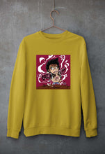 Load image into Gallery viewer, Monkey D. Luffy Unisex Sweatshirt for Men/Women-S(40 Inches)-Mustard Yellow-Ektarfa.online
