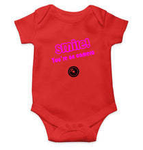 Load image into Gallery viewer, Smile U&#39;R On Camera Kids Romper For Baby Boy/Girl-0-5 Months(18 Inches)-RED-Ektarfa.online
