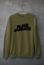 Load image into Gallery viewer, Black Sabbath Unisex Sweatshirt for Men/Women-S(40 Inches)-Olive Green-Ektarfa.online
