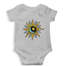 Load image into Gallery viewer, Psychedelic Chakra Kids Romper For Baby Boy/Girl-0-5 Months(18 Inches)-Grey-Ektarfa.online
