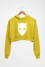 Load image into Gallery viewer, Black Panther Superhero Crop HOODIE FOR WOMEN
