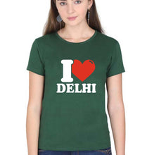 Load image into Gallery viewer, I Love Delhi T-Shirt for Women
