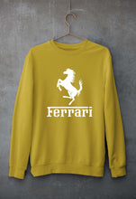 Load image into Gallery viewer, Ferrari F1 Unisex Sweatshirt for Men/Women-S(40 Inches)-Mustard Yellow-Ektarfa.online
