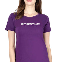Load image into Gallery viewer, Porsche T-Shirt for Women-Purple-Ektarfa.online

