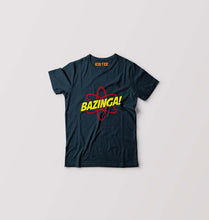 Load image into Gallery viewer, Sheldon Cooper Bazinga Kids T-Shirt for Boy/Girl-0-1 Year(20 Inches)-Petrol Blue-Ektarfa.online
