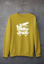 Load image into Gallery viewer, Tokyo Ghoul Unisex Sweatshirt for Men/Women-S(40 Inches)-Mustard Yellow-Ektarfa.online
