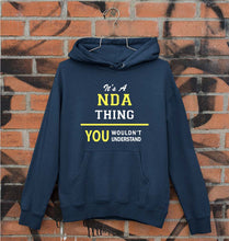 Load image into Gallery viewer, NDA Army Unisex Hoodie for Men/Women-Navy Blue-Ektarfa.online
