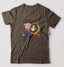 Load image into Gallery viewer, Doctor Strange Superhero T-Shirt for Men-S(38 Inches)-Olive Green-Ektarfa.online
