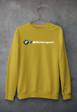 Load image into Gallery viewer, BMW Motorsport Unisex Sweatshirt for Men/Women-S(40 Inches)-Mustard Yellow-Ektarfa.online
