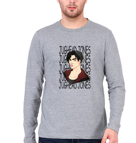 Jughead Jones Riverdale Full Sleeves T-Shirt for Men-Grey Melange-Ektarfa.online