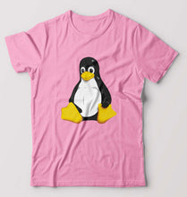 Load image into Gallery viewer, Linux T-Shirt for Men-Light Baby Pink-Ektarfa.online
