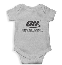 Load image into Gallery viewer, optimum nutrition Kids Romper For Baby Boy/Girl-0-5 Months(18 Inches)-Grey-Ektarfa.online
