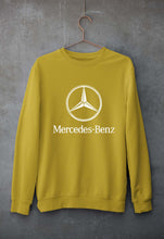 Load image into Gallery viewer, Mercedes Benz Unisex Sweatshirt for Men/Women-S(40 Inches)-Mustard Yellow-Ektarfa.online
