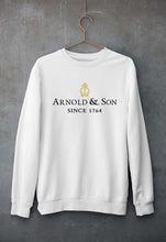 Load image into Gallery viewer, Arnold &amp; Son Unisex Sweatshirt for Men/Women-S(40 Inches)-White-Ektarfa.online
