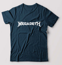 Load image into Gallery viewer, Megadeth T-Shirt for Men-S(38 Inches)-Petrol Blue-Ektarfa.online
