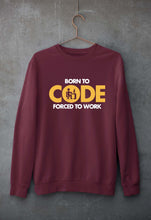 Load image into Gallery viewer, Coder Geek Unisex Sweatshirt for Men/Women-Maroon-Ektarfa.online
